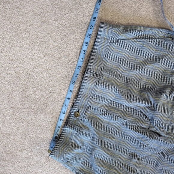 Cutter & Buck Plaid Preppy Country Club Tennis Prep Golf Old Money Shorts 36 - Picture 5 of 7